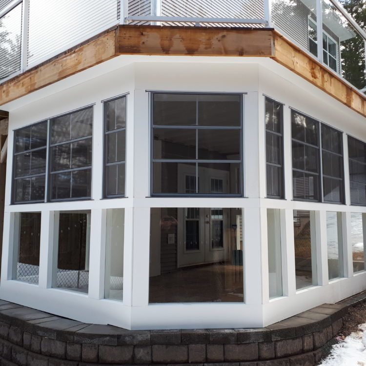 White Finish Screen Porch 5