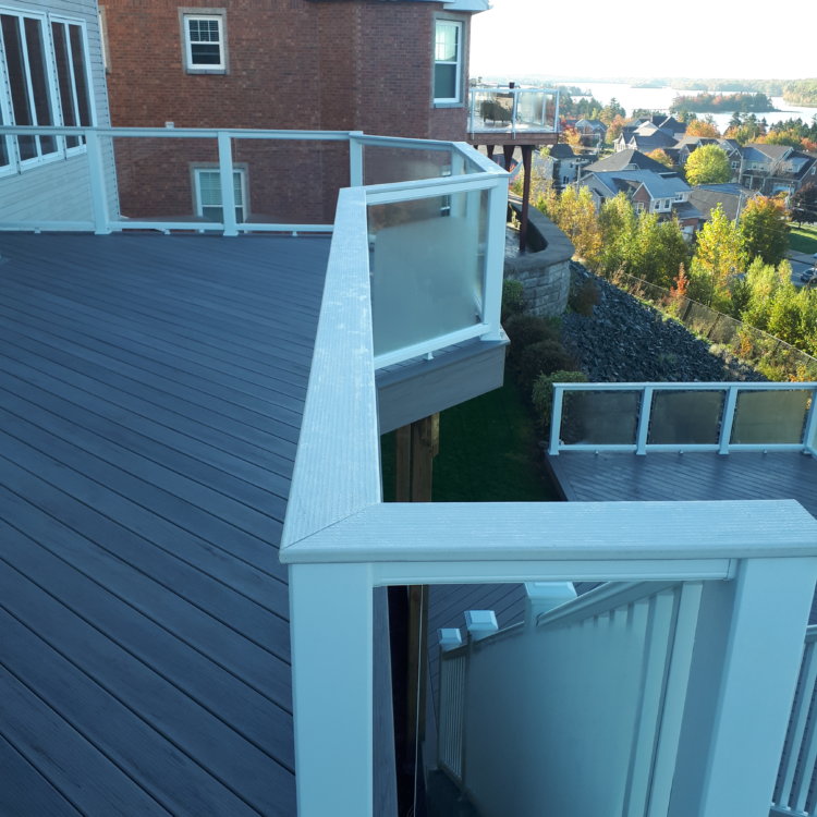 Two Level Timbertech Composite Deck 8