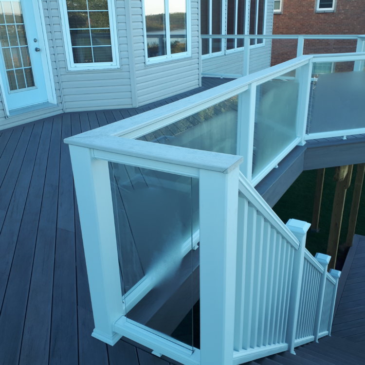 Two Level Timbertech Composite Deck 8