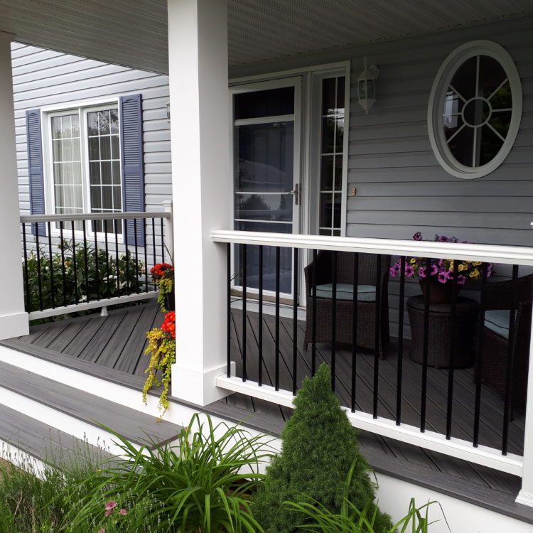 Trex Composite Front Porch Remodel 3