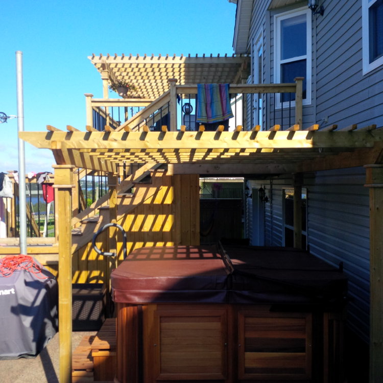 Hot Tub Pergola 3