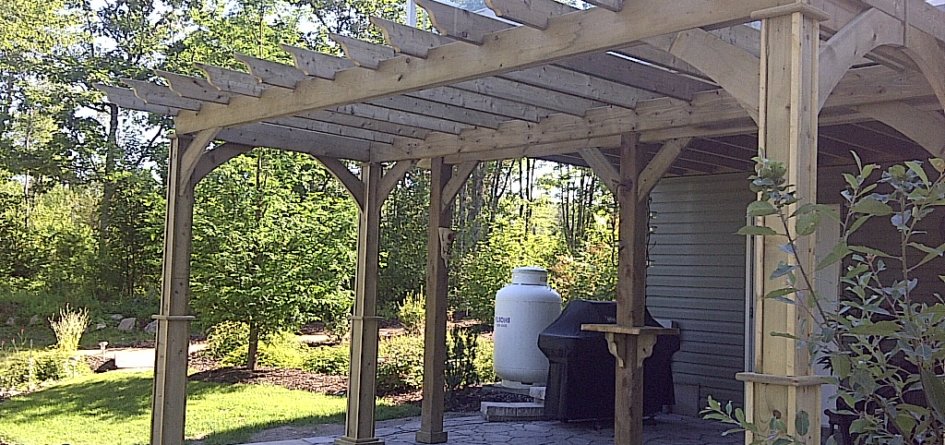 Shaded Outdoor Living Space