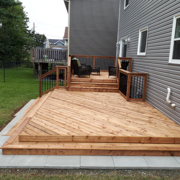 Wrap Around Deck Stairs 2