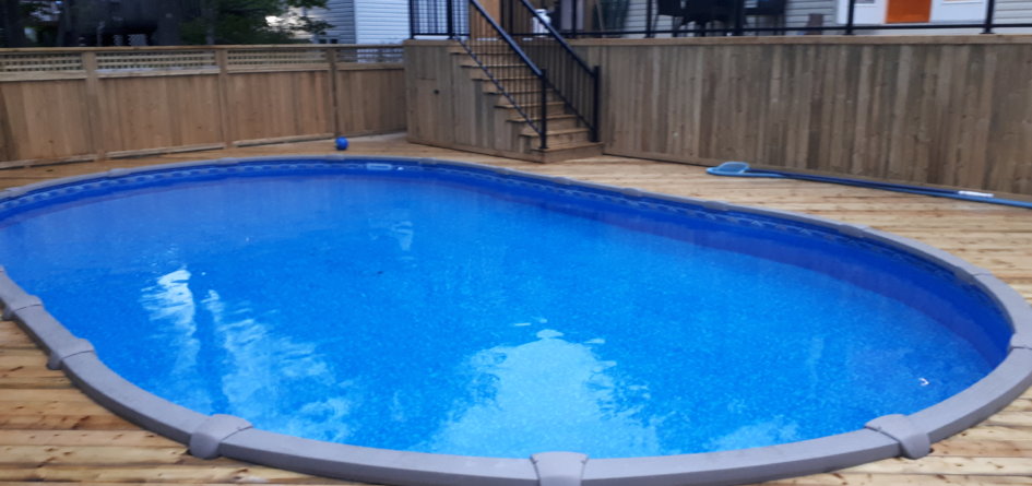 Above Ground Pool Deck