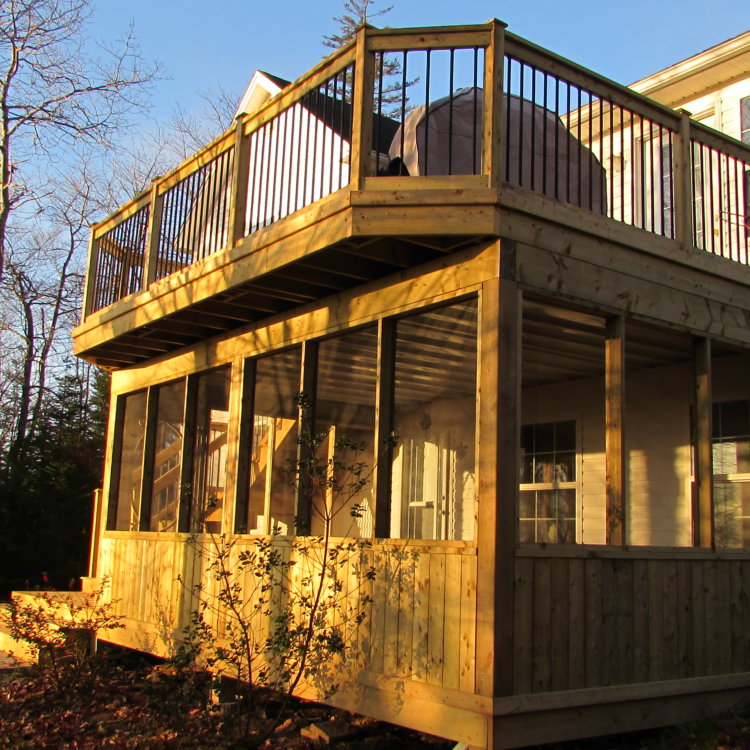 Golden Hour Screen Porch 2