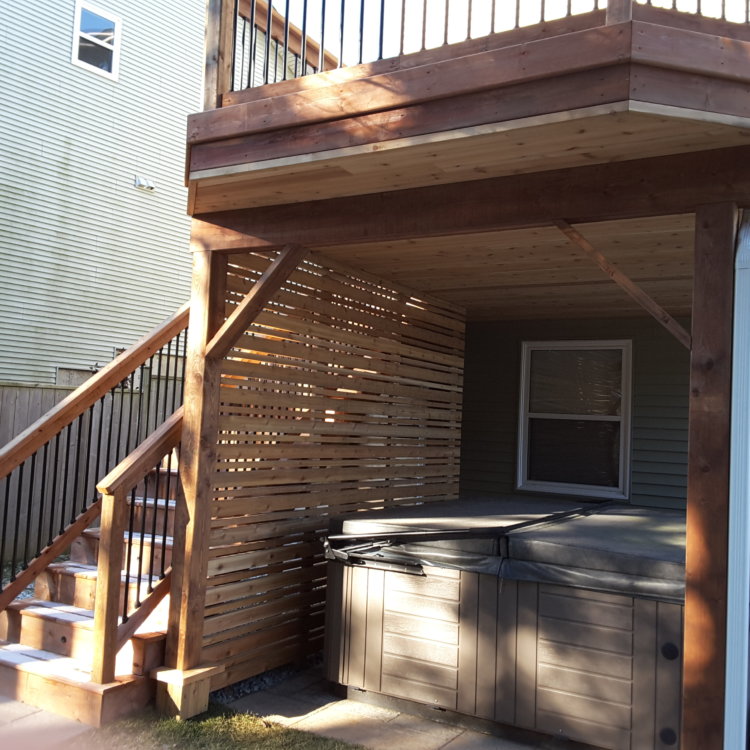 Hot Tub Deck 2