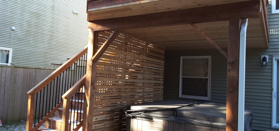 Hot Tub Deck