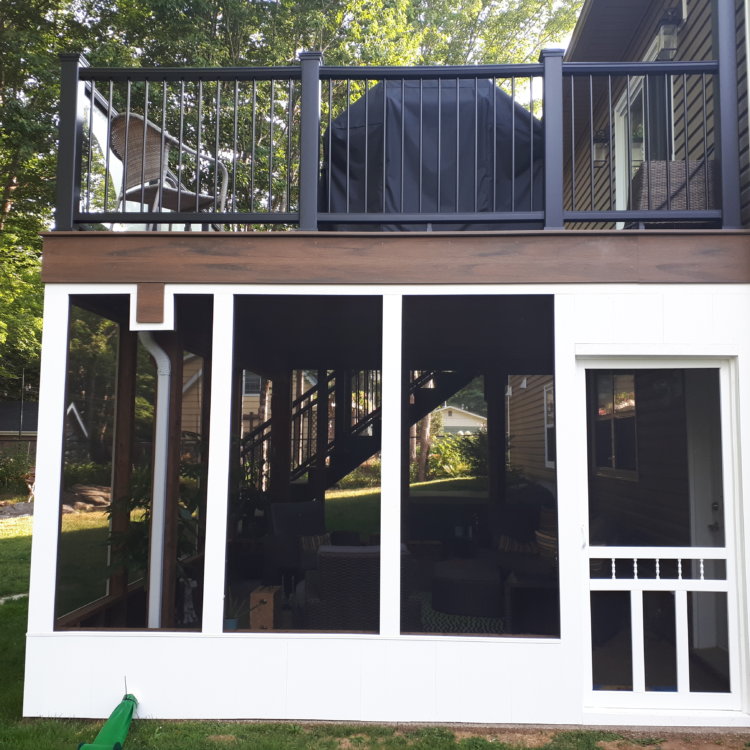 Trex Composite Screen Porch 1