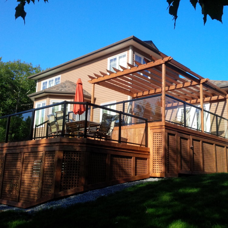 Retractable Awning Deck 1