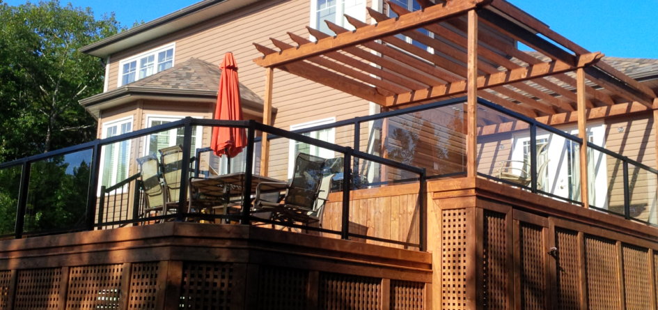 Retractable Awning Deck