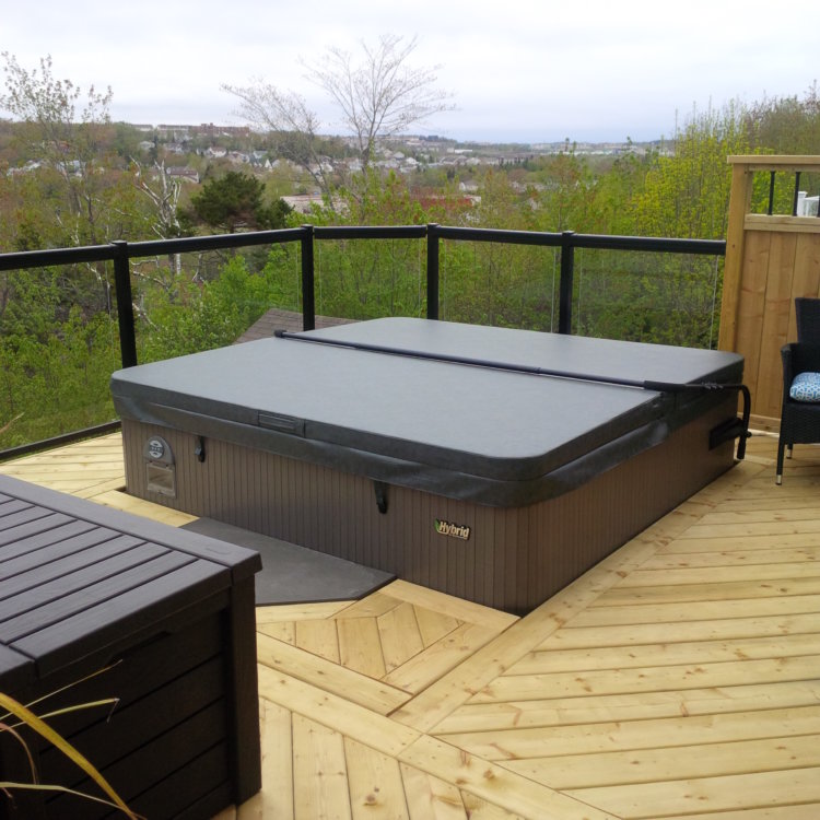 Hot Tub Inset in Deck 3