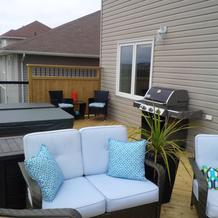 Hot Tub Inset in Deck 4