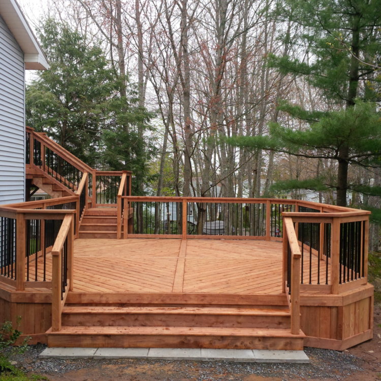 Two Level Deck Design 5