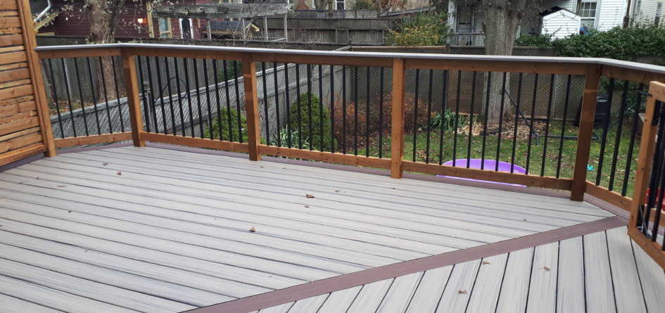 Trex Composite Deck With Variety Color