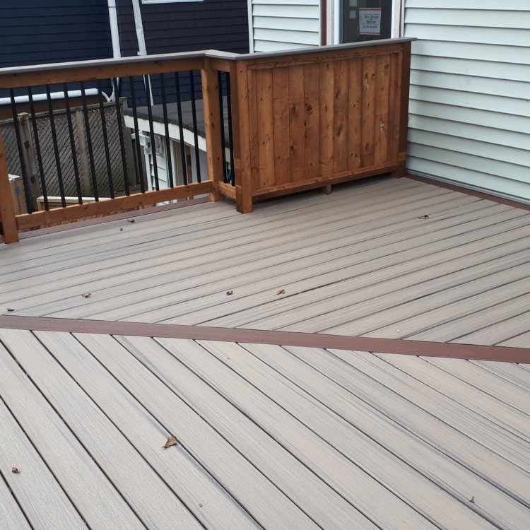 Trex Composite Deck With Variety Color 1