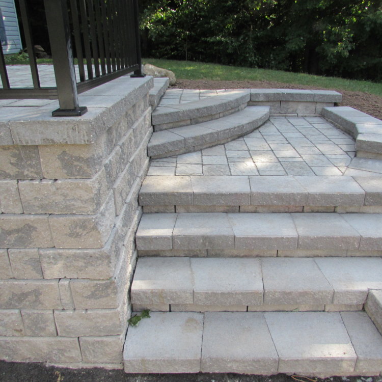 Stone Steps Entryway 2