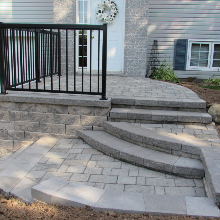 Stone Steps Entryway 5