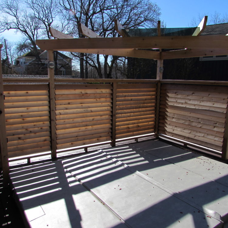 Hot Tub Privacy and Shade 1