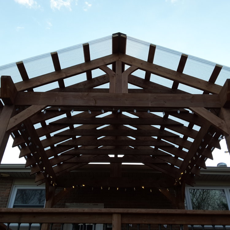 Acrylic Panel Pergola 2