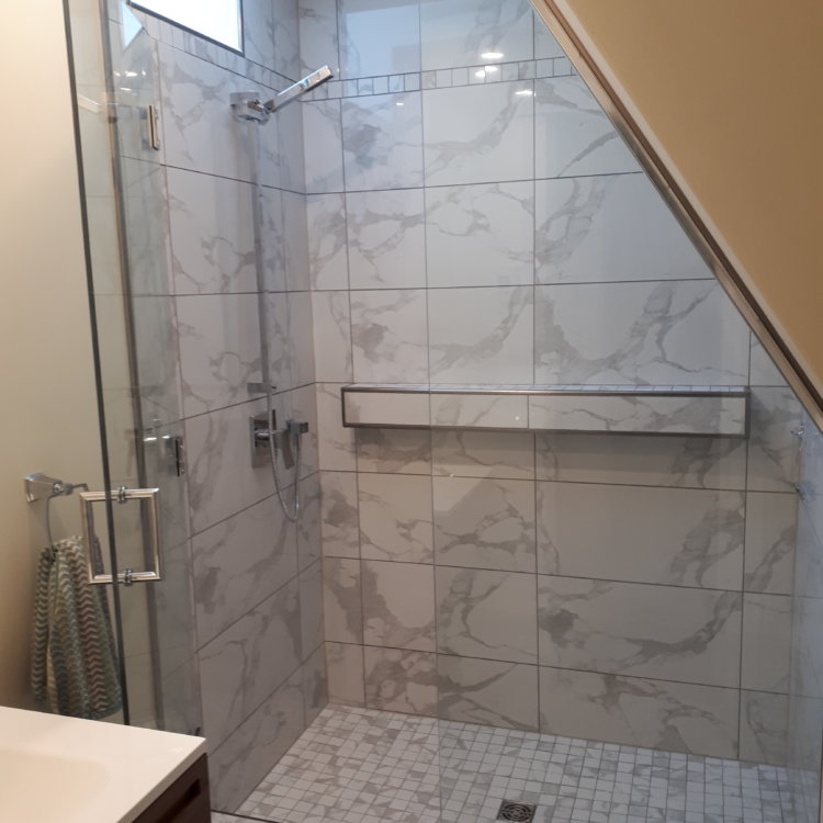 Custom Walk In Shower 2