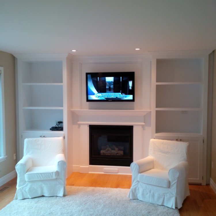 Basement Entertainment Center 4