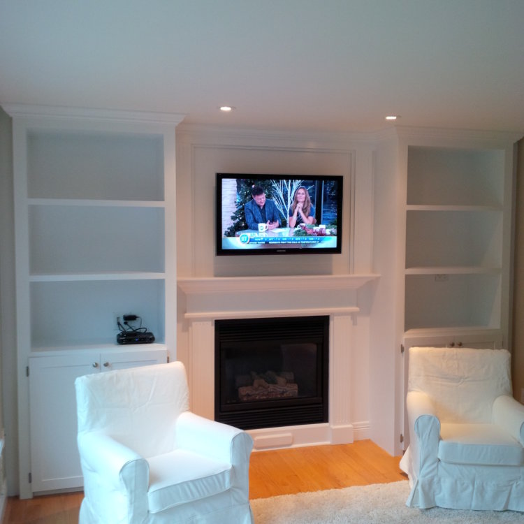 Basement Entertainment Center 1