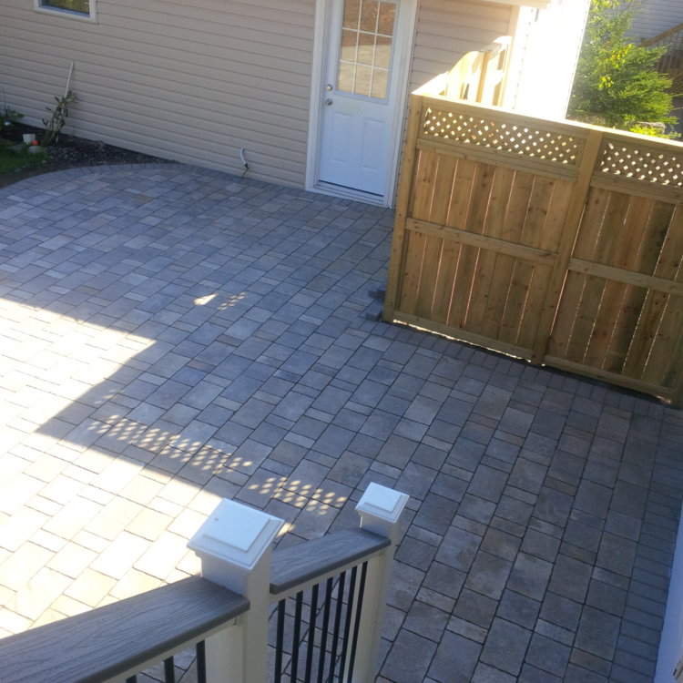 Stone Fire Pit Patio 5