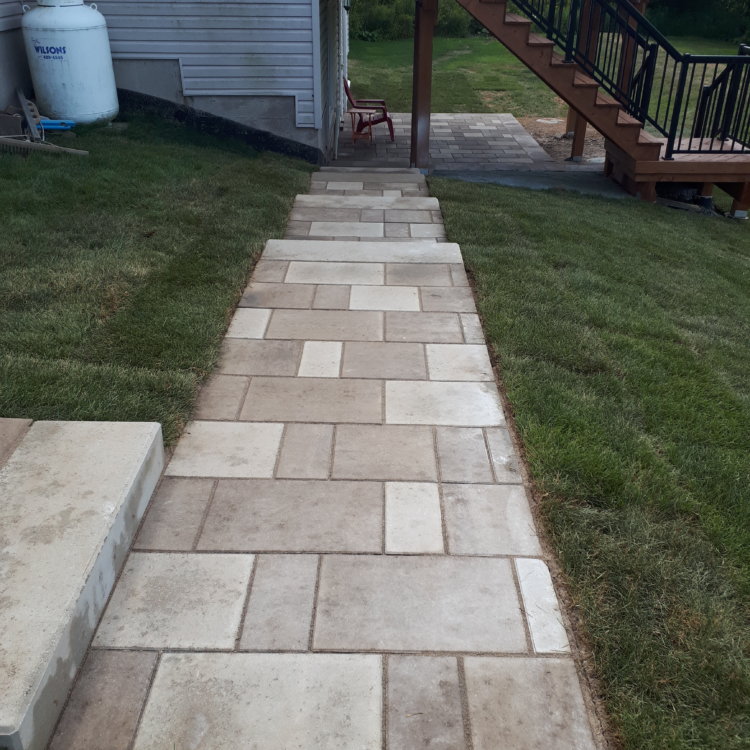 Paver Patio Techo Bloc Blu 3