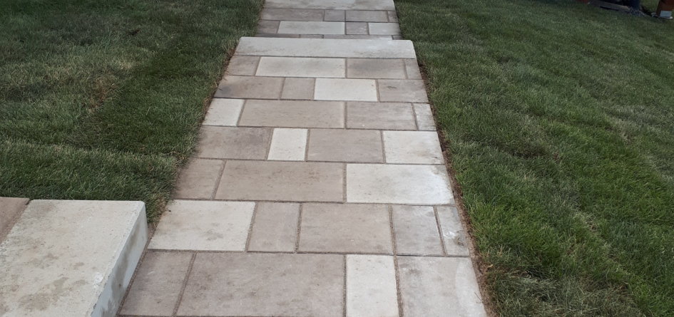 Paver Patio Techo Bloc Blu