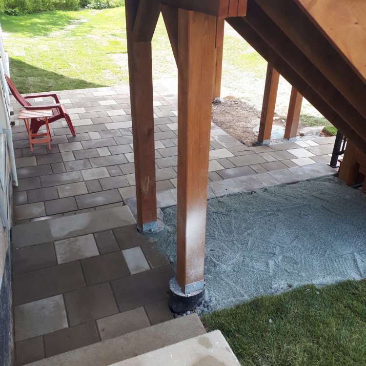 Paver Patio Techo Bloc Blu 2