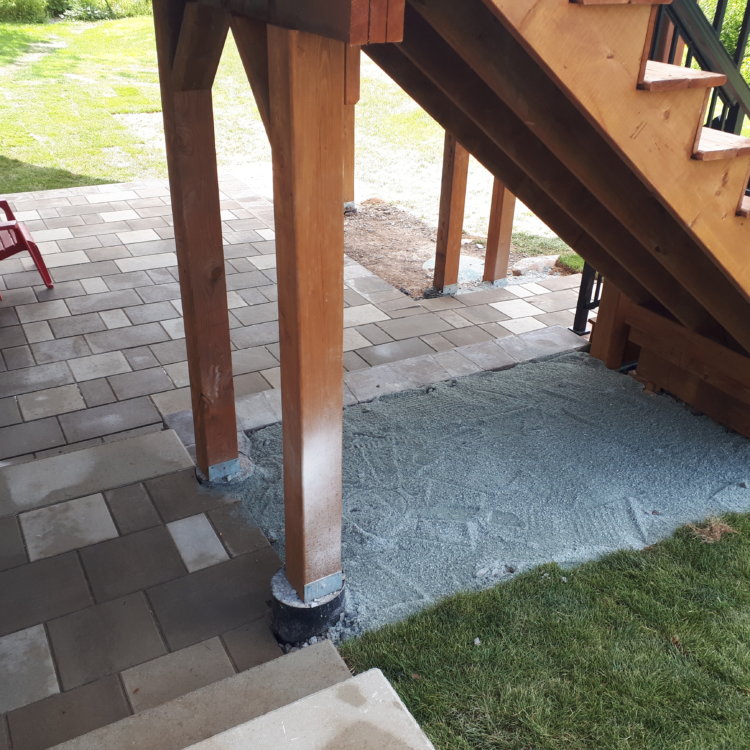 Paver Patio Techo Bloc Blu 1