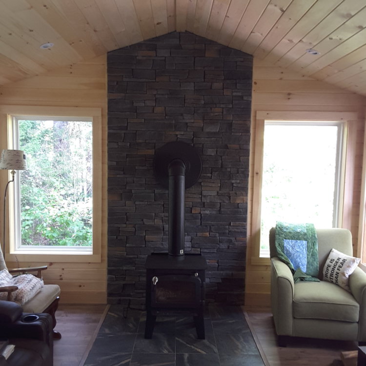 Home Addition With Fireplace 7