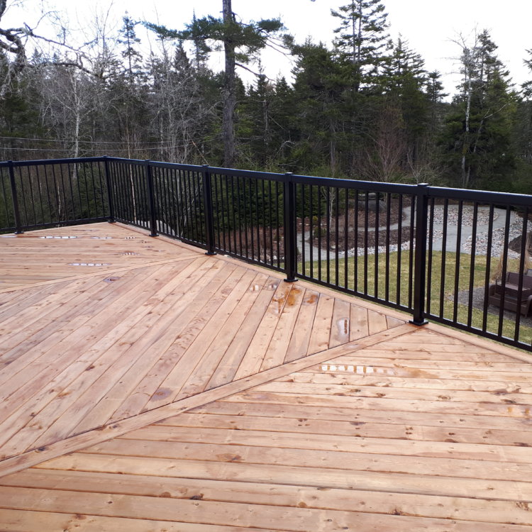 Aluminum Railing Deck 1