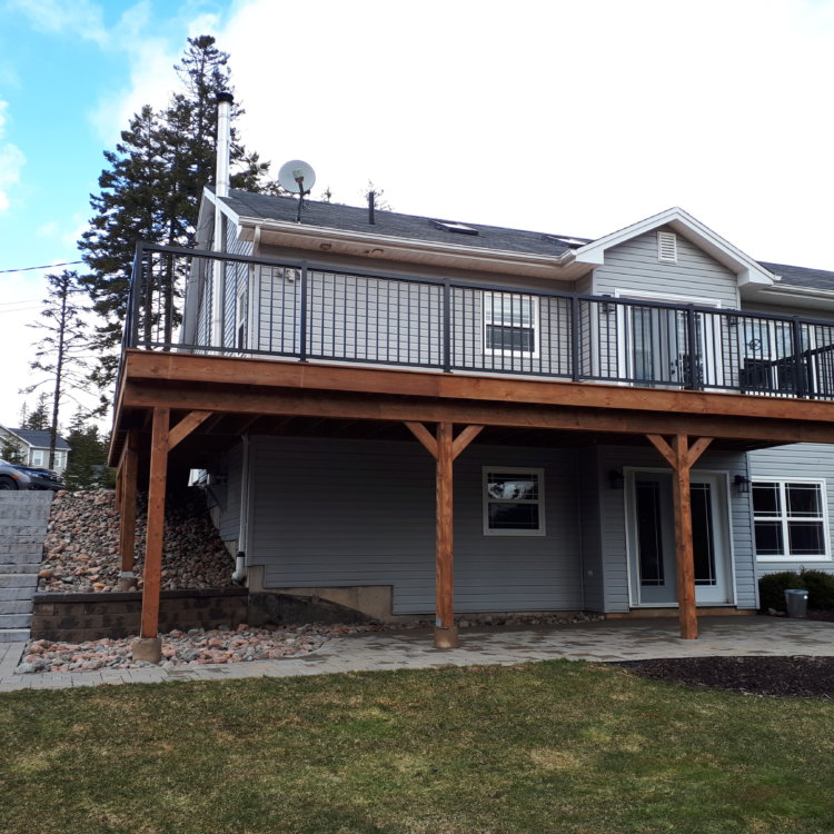 Aluminum Railing Deck 4