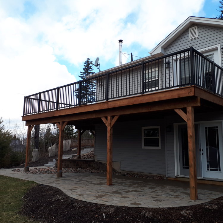 Under Deck Patio 3