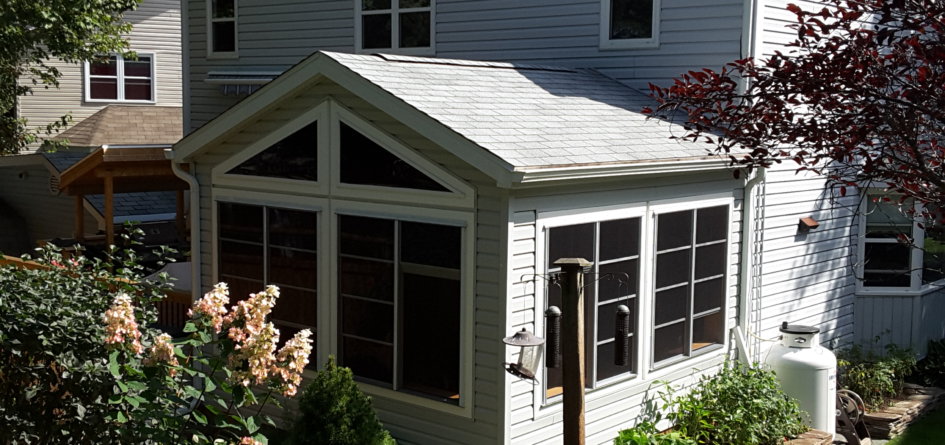 Sun Space Vinyl Slider Screen Porch