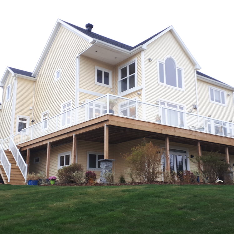 Wrap Around Deck With a View 6