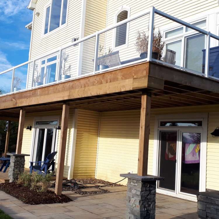 Wrap Around Deck With a View 5