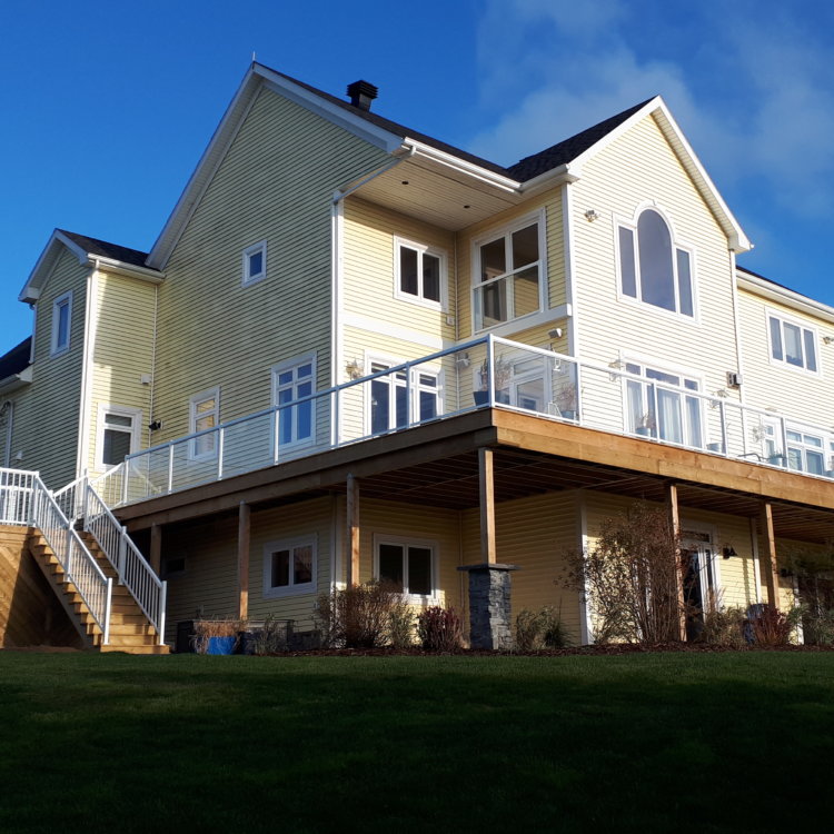 Wrap Around Deck With a View 3