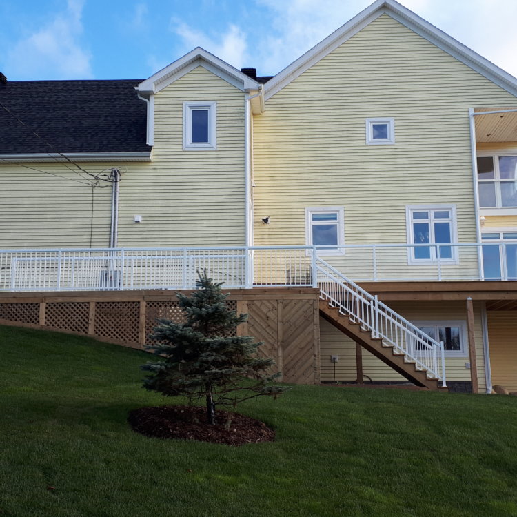 Wrap Around Deck With a View 2