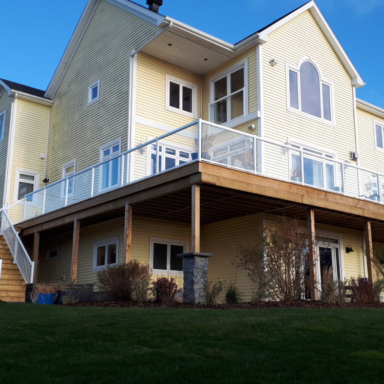 Wrap Around Deck With a View 1