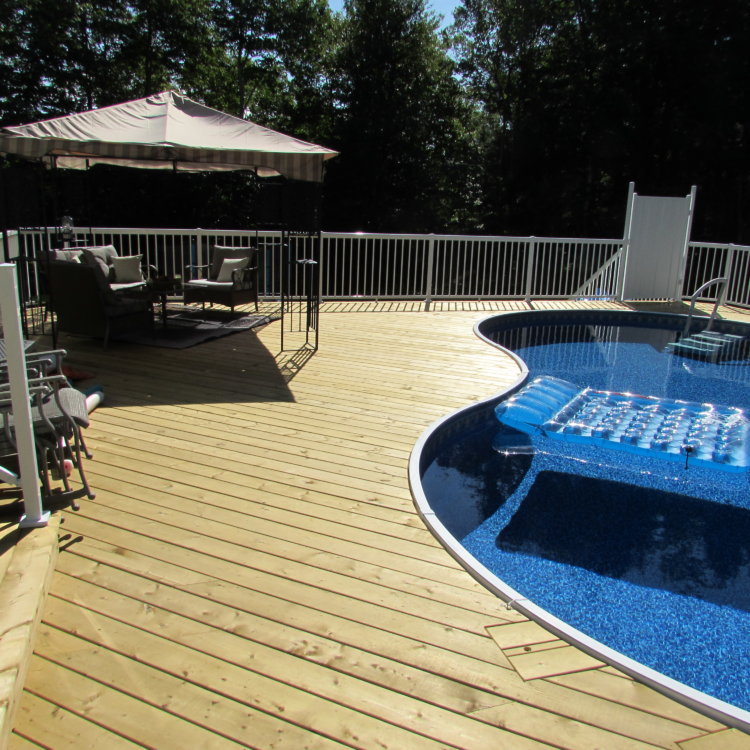 Rear Deck With Pool 1