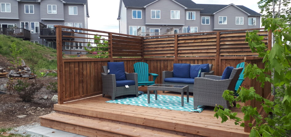 Convert Lost Rear Yard Space to Entertainment Center