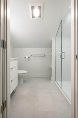 bathroom renovation project