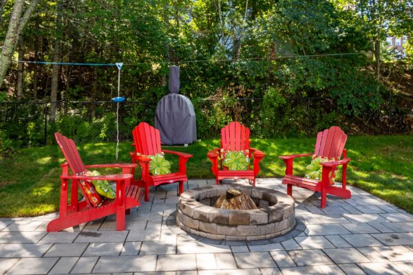 outdoor living Hardscaping project