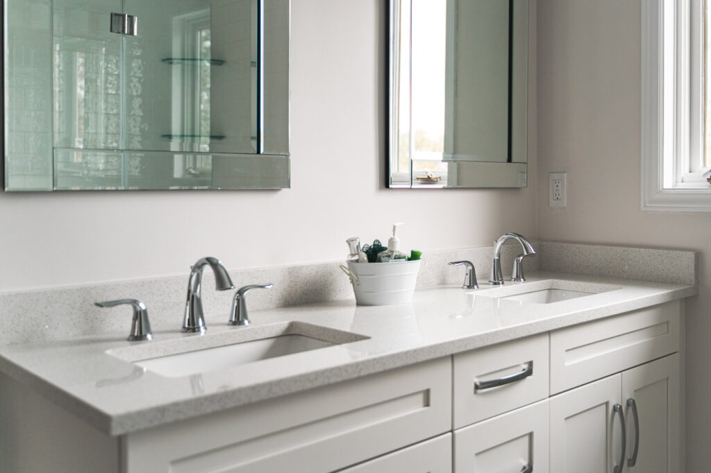 Custom bathroom renovation design