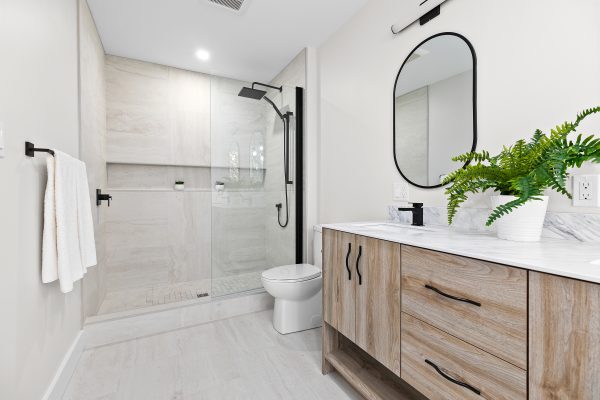 spa-like bathroom renovation